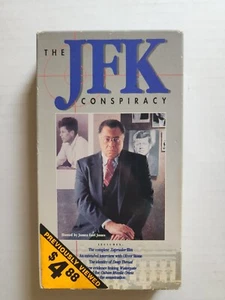 The JFK Conspiracy (VHS, 1992) Rare. Hosted By James Earl Jones - Picture 1 of 7