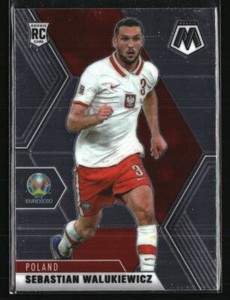 Sebastian Walukiewicz 2021 Panini Mosaic UEFA EURO #158 RC Soccer