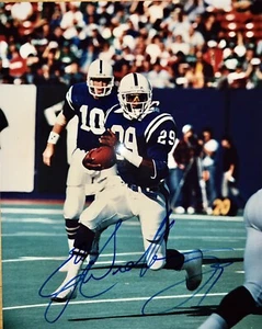 ERIC DICKERSON SIGNIERT 8x10. 1989. Vintage NFL HOF. KOSTENLOSER VERSAND! - Bild 1 von 2