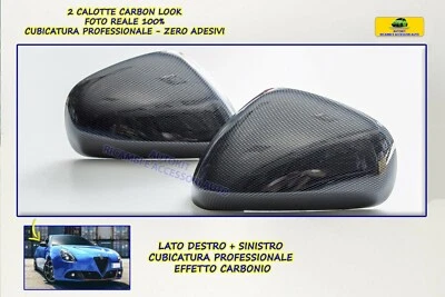 Calotte Specifiche Carbon COMPATIBILI x Giulietta 2011> Specchietti Retrovisori  - Immagine 1 di 2