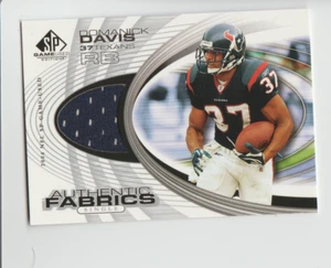 2004 Upper Deck #AF-DD Domanick Davis Spiel-US-Trikotkarte, Houston Texans - Bild 1 von 1