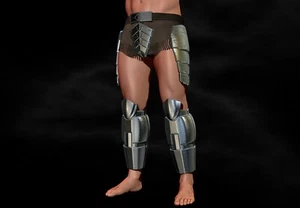 Predator Armor Legs Scale 1:1 File STL-OBJ for 3D Printer - Picture 1 of 20