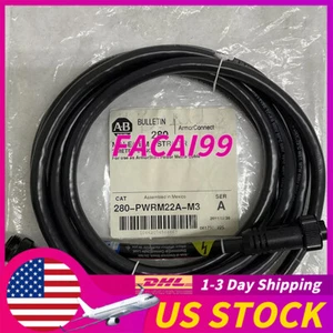 280-PWRM22A-M3 Brand New Allen-Bradley ArmorStart Power Media Cable Fast Ship - Picture 1 of 5