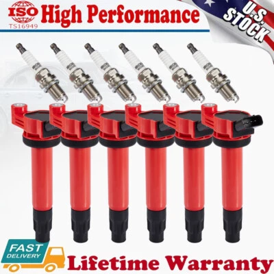 High Performance Ignition Coil Spark Plug For 04-06 Toyota Camry Lexus RX330 3.3 - Image 1 of 4