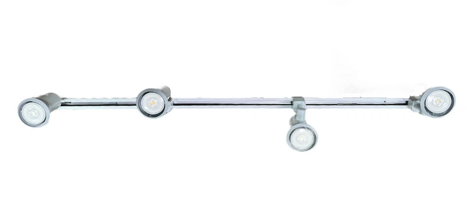 Silver Gray 4 Light Cone Head Track Pack - Image 1 of 3