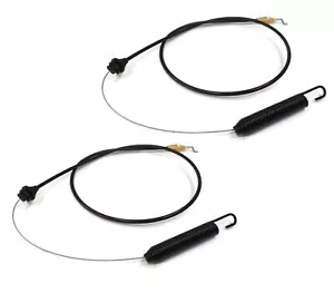 (Pack of 2) Deck Engagement Cable for MTD 746-0417A, 7460417A Lawn Tractor Mower - Picture 1 of 8