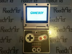 BLACK NES Classic Edition AGS-101 COMO NUEVO GameBoy Advance SP Bright Nintendo System - Imagen 1 de 6