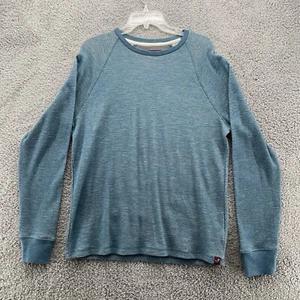 Sudadera Pullover Alesbury Para Hombre Azul Medio Manga Larga Cuello Redondo Nueva - Imagen 1 de 7