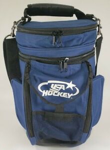 USA Hockey Soft Sided Canvas Golf Cooler Bag and Accessory Caddy 