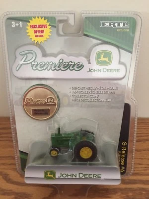 Trator John Deere Modelo G na Ultra Rara Série Premier "Muddy" 1/64 Novo na embalagem - Imagem 1 de 4