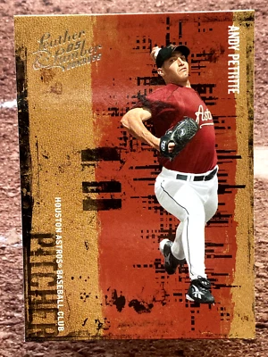 2005 Donruss Leather & Lumber Andy Pettitte #8 Houston Astros - Image 1 of 2