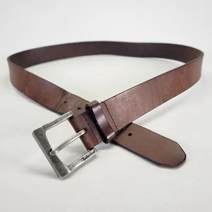 Timberland Leather Belt 38 Distressed Brown - Picture 1 of 14