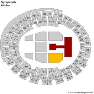 Lionel Richie München Tickets 09.07.25 Innenraum Sitzplätze vorne Reihe 4 - Bild 1 von 1