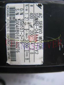 ONE Yaskawa Servo SGMAH-04AAA21-Y2 USED - Picture 1 of 4