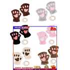 Cat Paw Gloves Cat Paw Cosplay Gloves Durable Bear Paw Gloves for Women Girls