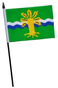 Nottinghamshire County Civil Small Hand Flag (6" x 4") - LAST FEW - Picture 1 of 2