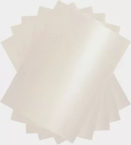 Carta A4 bianca perlata 250 g/m². Inviti sposa RSVP. Scegli la quantità - Foto 1 di 4