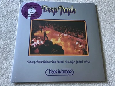 DEEP PURPLE Still Sealed 1976 MADE IN EUROPE UK Import Color Purple LP TPSA 7517 - Image 1 of 4