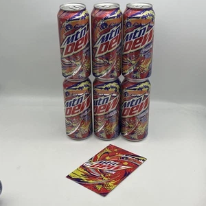MTN DEW Typhoon 6 Pack 2022 Limited Edition Best by October 2022 Mountain - Picture 1 of 1