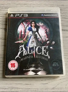 ALICE - MADNESS RETURNS PLAYSTATION 3 GAME - Picture 1 of 2