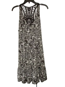 Ladies Dress Size Large  Black & White New - Picture 1 of 2