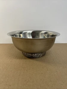 Vintage International Decorator 18-8 Edelstahl Standschale HAC1 - Bild 1 von 4