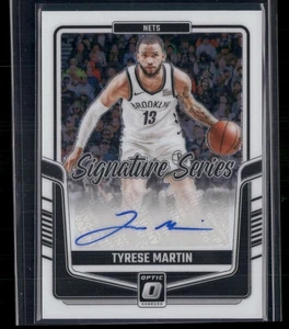 2024-25 Donruss Optic #SS-MRN Tyrese Martin Signature Series Auto Nets Card - Picture 1 of 2