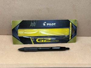 Pilot G2 Limited | Bolígrafo de gel | Fino / 0,7 mm | Barel negro mate | Tinta negra - Imagen 1 de 5