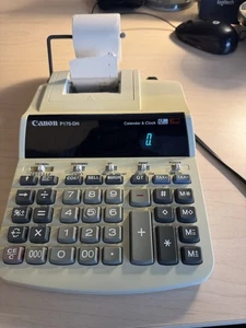 Canon P170-DH Druck Taschenrechner 12-stellig 2-farbig - Bild 1 von 17