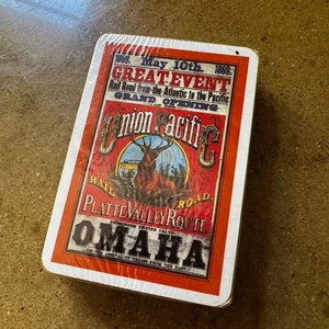 Union Pacific Railroad Great Event Playing Cards Poker Deck O'Donnell Enterprise - Picture 1 of 1