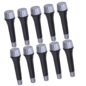 16 Pcs Microphone Model Toy Realistic Prop Simulation Child Fake Decoration - Imagen 1 de 12