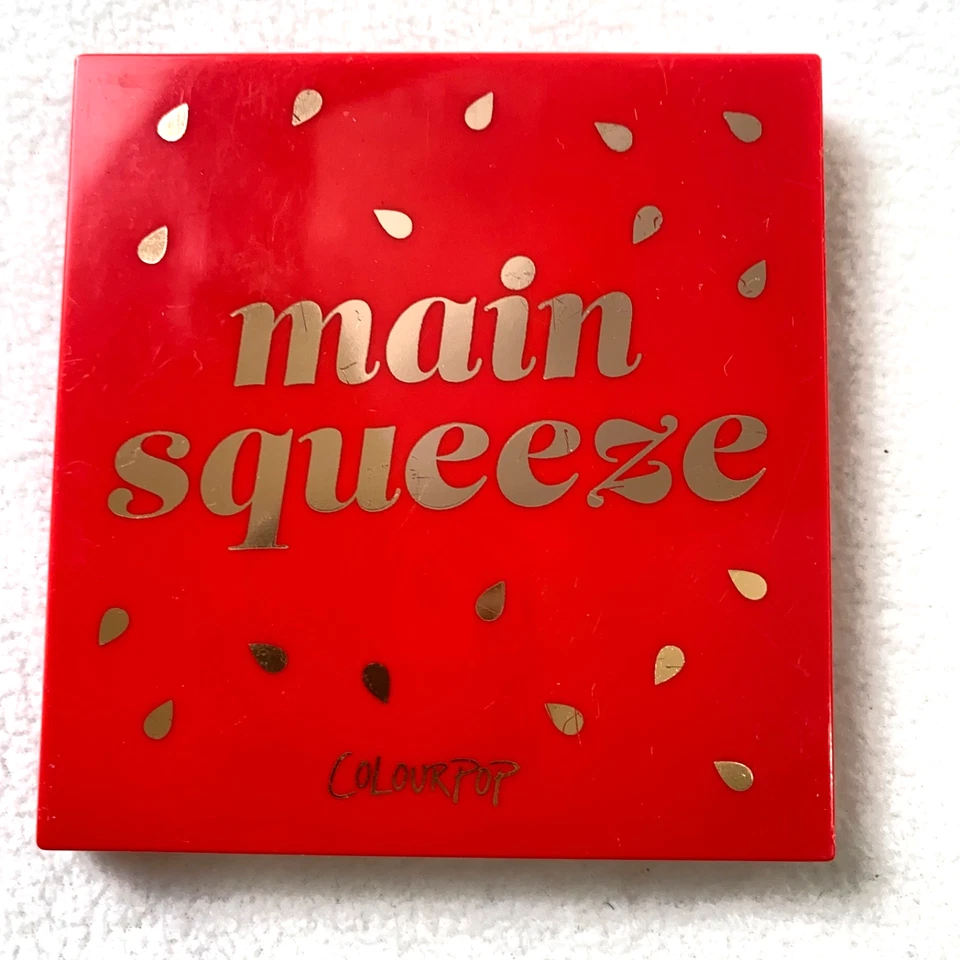Colourpop Main Squeeze Watermelon Eye Shadow Palette 9 Colors Authentic - Image 1 of 4