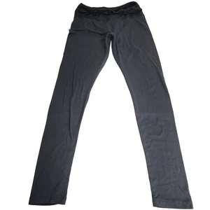 Hot Kiss Brand Gray Long Full Length Stretchy Yoga Leggings Women's Size M - Picture 1 of 6