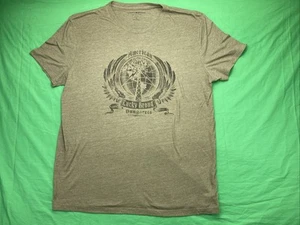 LUCKY BRAND dungarees t-shirt men's L beige - Picture 1 of 8