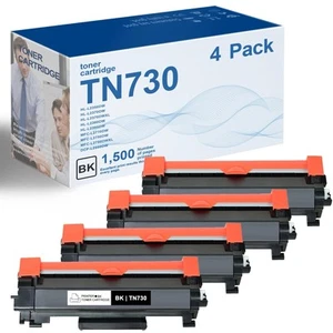 SAILYHA TN730 Tonerkartusche 4er Pack für Brother HL-L2350DW MFC-L2710DW schwarz - Bild 1 von 2