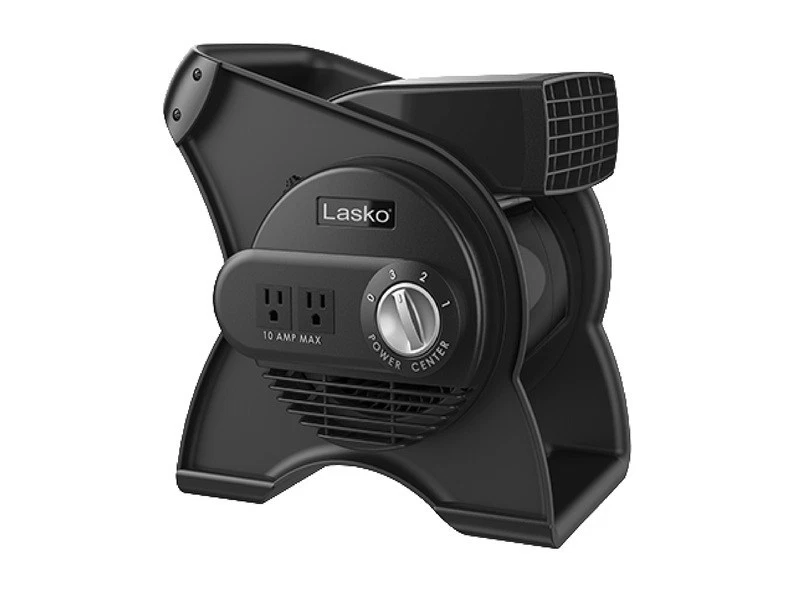 Lasko U12104 120V 100/75W 3-Speed Plastic Grey Indoor Blower Fan 12" - Image 1 of 4