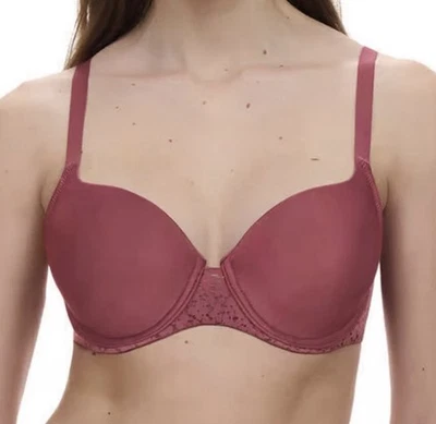 BNWT Chantelle Norah Comfort Smooth Sweetheart T-Shirt Bra Size 32DD MSRP $84!! - Image 1 of 3