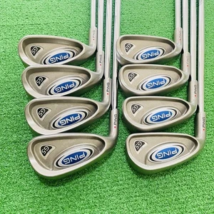 PING G5 SL Iron Set 8pcs 5-S TRUE TEMPER Steel Left-Handed Red Dot - Picture 1 of 10