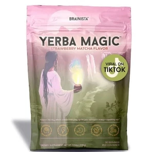 Yerba Magic | Yerba Mate Instant Tea Powder | Peach Mango Flavor | 30 Servings - Picture 1 of 4