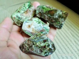 Piezas de losa de piedras preciosas Gaspeite - Imagen 1 de 10