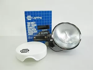 NEW NAPA 6" 100 Watt Quartz Halogen Auxiliary Lights 109-67001 Chrome 12 Volt - Picture 1 of 12
