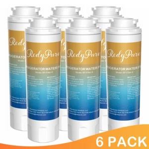 6 Pack Fit for UKF8001 Puriclean II WF295 WRX735SDHZ00 Refrigerator Water Filter - Picture 1 of 8