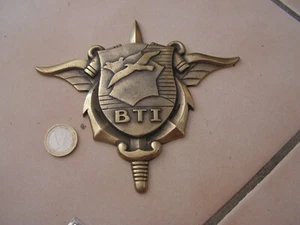 grosse plaque militaire bti  base transit inter armee          (c24) - Picture 1 of 2