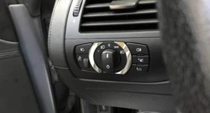 D Chrom Rahmen für Lichtschalter / BMW E63 E64 - Edelstahl poliert - Picture 1 of 3