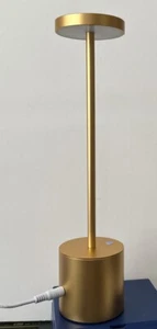 Cordless USB Rechargeable Table Desk Lamp LED Touch Dimmable Bedroom Night Light - Picture 1 of 7