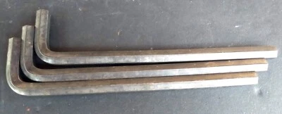 Vintage NOS CP Brand Allen Wrench Hex Key Tool Long Arm SAE 3/8" Quantity 3 USA - Image 1 of 4