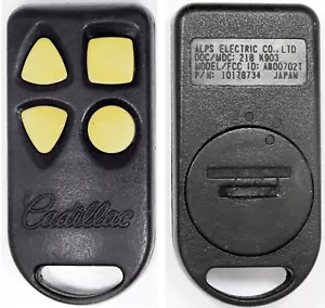 Oem Cadillac Remote ABO0702T Key Keyless FOB Seville Eldorado Deville Fleetwood - Picture 1 of 1