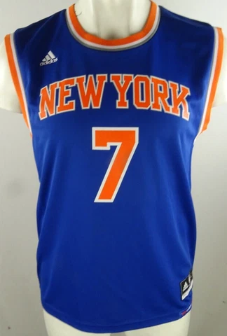 New York Knicks NBA "#7 Carmelo Anthony" Adidas Men's Jersey Cover