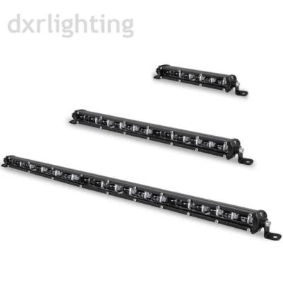 Slim 7in 13in 20in LED Work Light Bar Driving Fog Offroad Flood Spot 4WD SUV ATV - Image 1 of 4