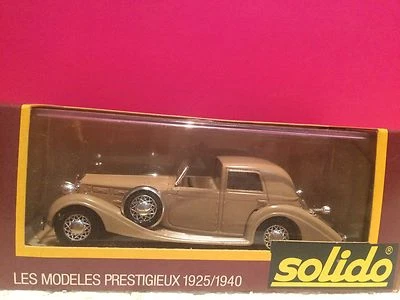 SOLIDO n°1151 ANCIEN SUPERBE DELAGE D8 120 1939 COUPE VILLE NEUF BOITE 1/43 F8 - Photo 1/4